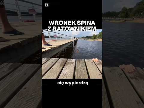 SPINA Z RATOWNIKIEM😨 #shorts