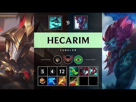Hecarim Jungle vs Trundle - BR Grandmaster Patch 25.15
