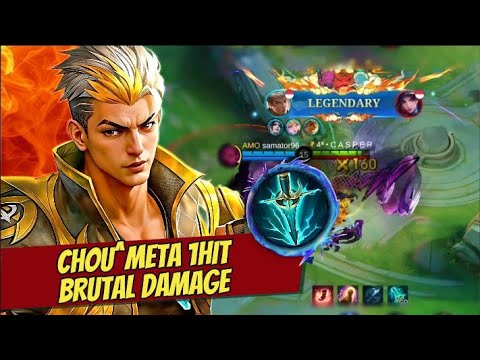 THE SECRET OF THE MOST PAINFUL 1HIT BUILD CHOU 2025 MLBB