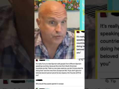 Yes, Americans, They Speak Spanish in Europe