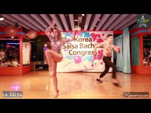 Erika & Jose colombian salsa show 2017 Korea salsa & Bachata congress WELCOME PARTY@LASALSA