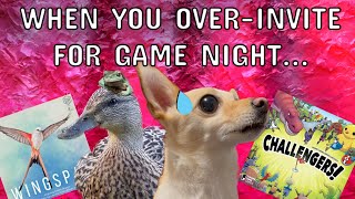 When You Over-Invite for Game Night