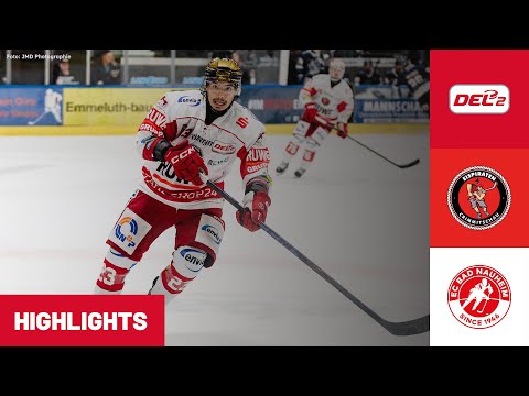 DEL2: Eispiraten Crimmitschau vs. EC Bad Nauheim | Highlights - 5. Spieltag