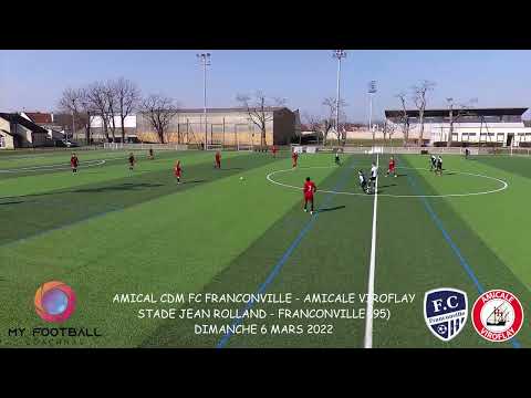 DIMANCHE 6 MARS AMICAL CDM FC FRANCONVILLE - AMICALE VIROFLAY LES BUTS