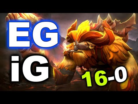 EG vs iG - SumaiL Crazy 16-0 Earthshaker! - EPICENTER DOTA 2