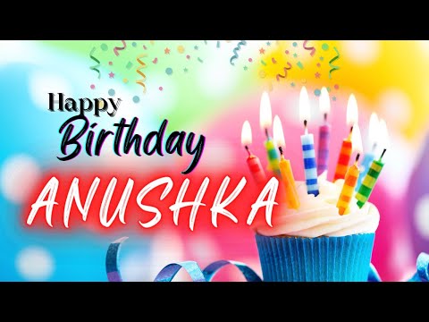 Happy Birthday Anushka🥳🎈| Happy Birthday To You Anushka🎁🎂 | Birthday Song |Whatsapp status |Dj music
