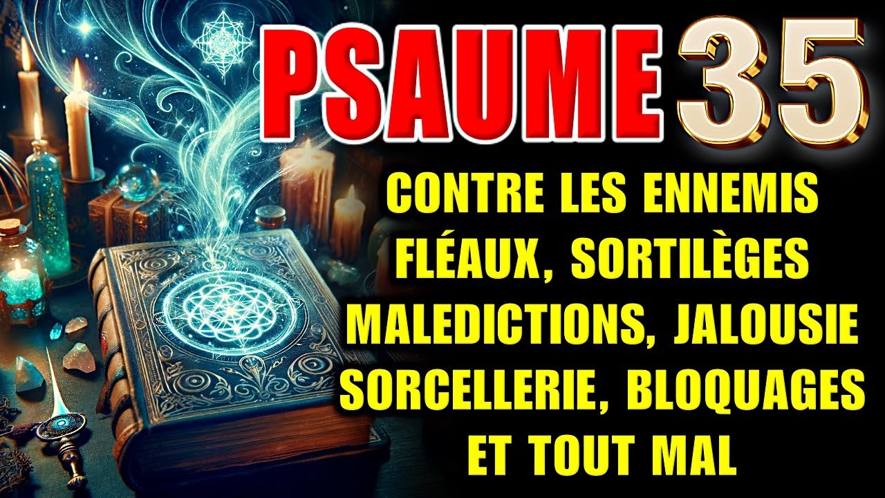 ⭐PSAUME 35 POUR ÉLOIGNER ENNEMIS, SORTILÈGES, ENVIES ET MALÉDICTIONS IMMÉDIATEMENT