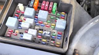 2000 Chevy Tahoe Power Door Lock Fuses & Relays, Keyless Entry Fuses