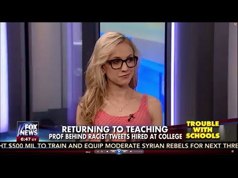 07-08-15 Kat Timpf on Fox & Friends - New Job for Racist Professor