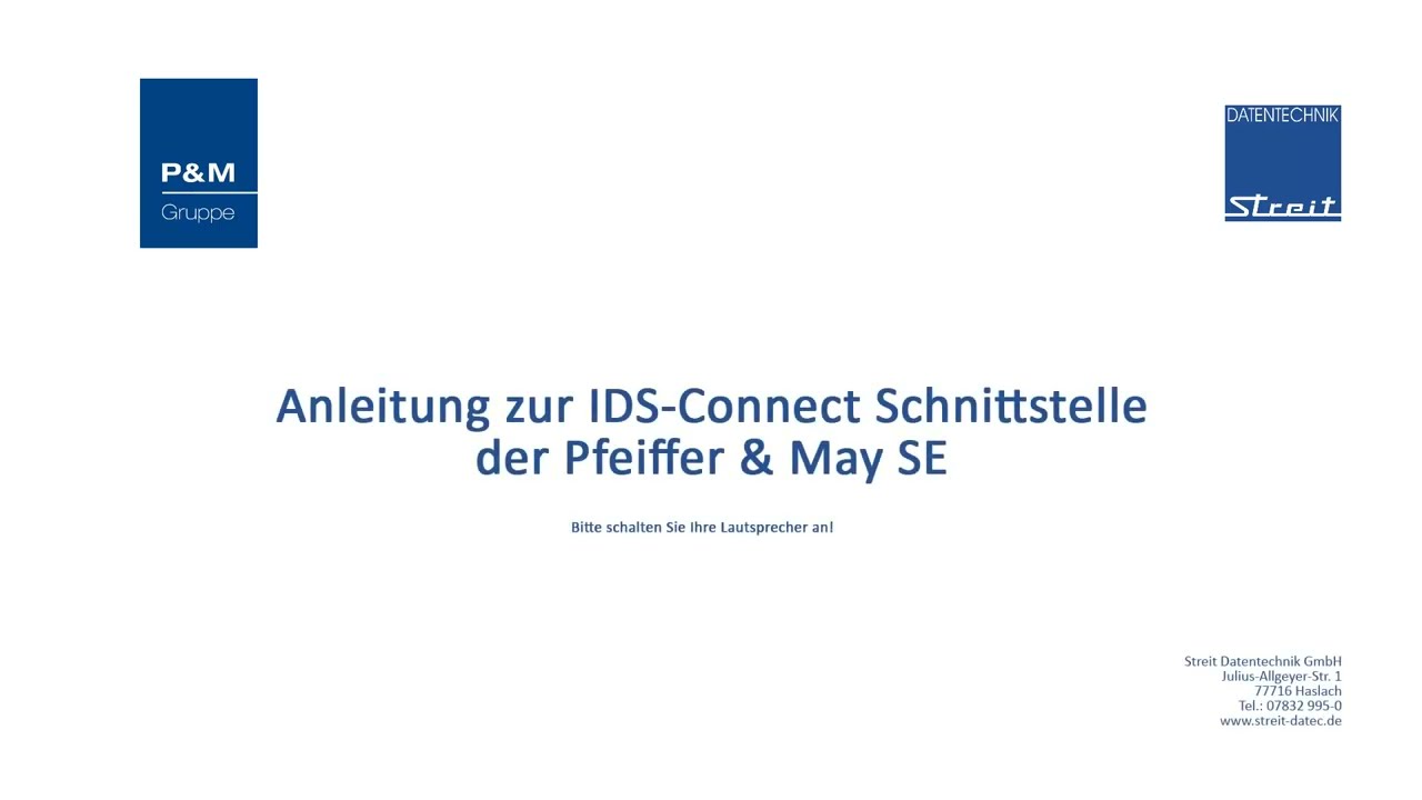 IDS Connect Schnittstelle