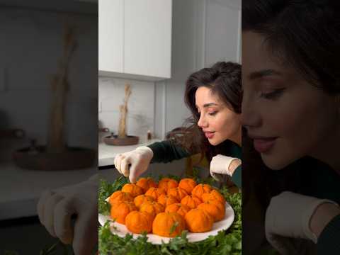 Mandarın dekorlu Mimoza salatı🍊