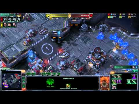 CSN SC2 - viOlet vs NamhciR - Map 3 - Rundown #3 with Rance and Gwin