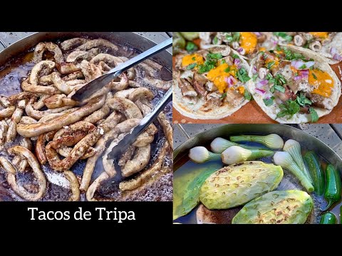 ESTA ES LA RECETA QUE USAN LOS TAQUEROS PARA TACOS DE TRIPA / TACOS DE TRIPA DE RES / TACOS