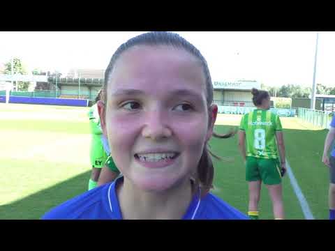 Bodil van den Heuvel na KAA Gent Ladies - ADO Den Haag op 19.08.2023