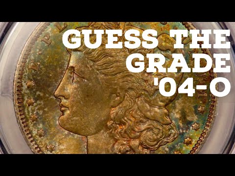 1904-O Morgan Silver Dollar PCGS Toning || GUESS THE GRADE!