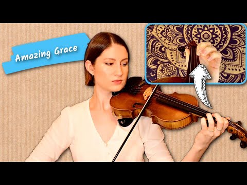 Amazing Grace // Beginner-Friendly Violin Tutorial