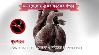 সিগারেট- এর ক্ষতিকর প্রভাব।