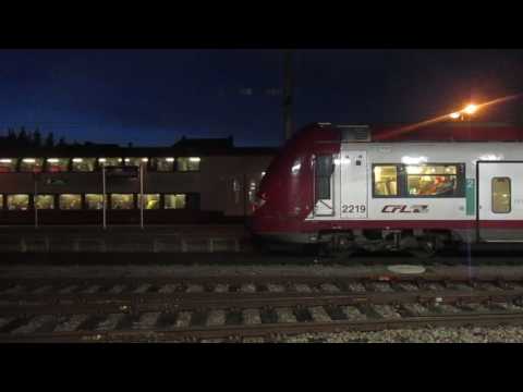 Os trens para Bettembourg