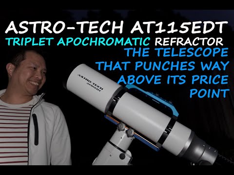 Astro-Tech AT115EDT Review: A Triplet Apochromatic Refractor That Will Exceed Your Expectations!