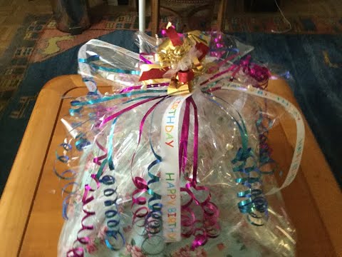 Wrapping of the money cake - Geschenke einpacken