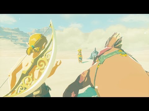 Completing Urbosa's Song Before Boarding Divine Beast Vah Naboris - Zelda Breath of the Wild