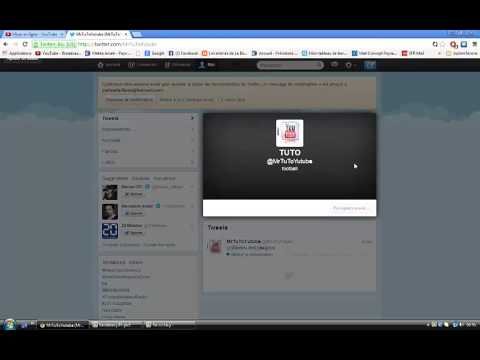 comment modifier son twitter
