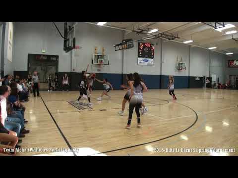 Team Aloha  vs 2018 NorCal Dynasty Elite