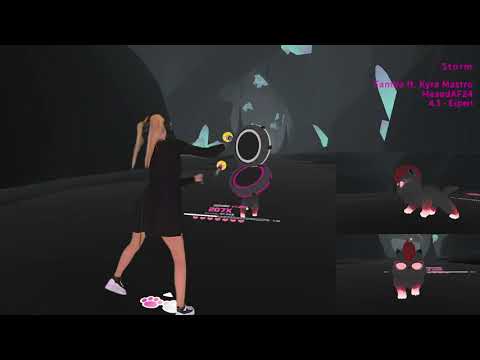 Famba ft. Kyra Mastro - Storm | BoomBox | Mixed Reality Gameplay | Valve Index | Thanks HexedAF24 💜