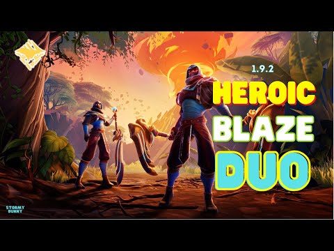 Dauntless Heroic Blaze Escalation run - Duo | Sword and Pike builds 1.9.2