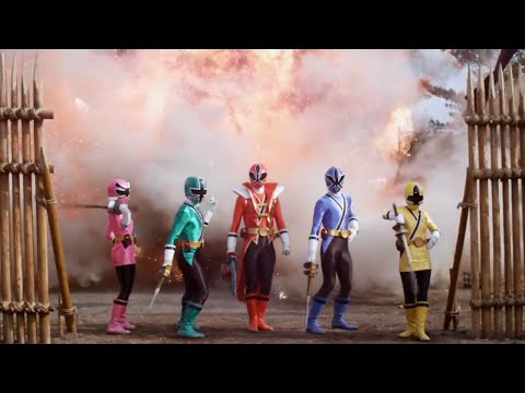 Power Ranger Samurai: El choque de los rangers rojos | Batalla - Ranger rojo modo tiburon