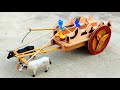 DIY How To Make Wood Bullock Cart Woodworking Wooden Project Shaitani Ideas