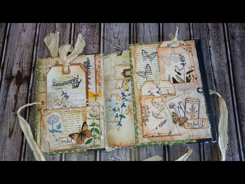 Part 1: (Introduction) Craft-Along with Me! Hardcover Tri-Fold Journal w/ Ephemera Folders