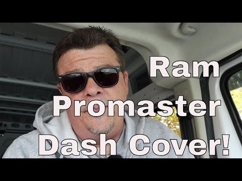 Ram Promaster Dash Cover!