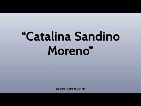 Pronounce "Catalina Sandino Moreno" - Russian accent vs. native U.S.
