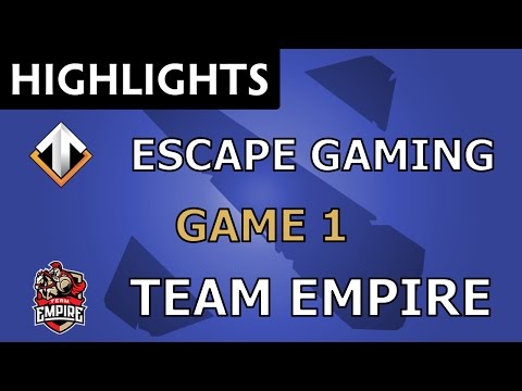 Escape Gaming vs Team Empire [Game 1] Global Grand Masters by Prodota.eu - Dota Highlights