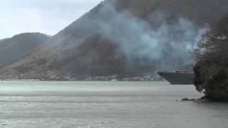 preview picture of video 'ロシア海軍　アドミラル・ヴィノグラードフ　入港ー１'