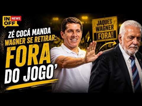 ZÉ COCÁ CANTA DE GALO, TOMA CORAGEM E DESAFIA WAGNER: "ESTÁ FORA DO JOGO"
