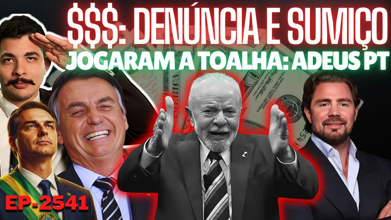 Filme do LULA: Novas DENÚNCIAS Sobre DINHEIRO + Jogaram a Toalha: Adeus PT + Um Novo ARAS Vem Aí?