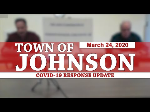 Johnson COVID-19 Response Update #2, 3/24/20