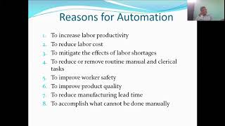 Automation And Robotics Unit-1 Lecture-1 ROE 078