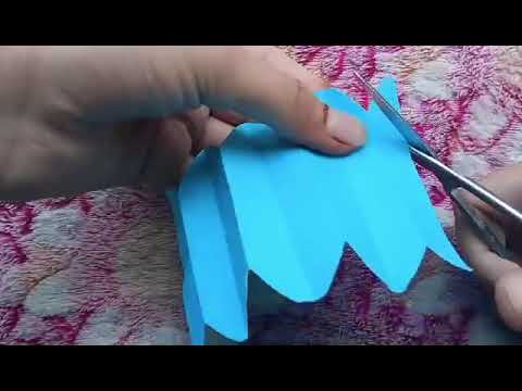 🌸Simple flower by paper 😯☺️🌸🎀