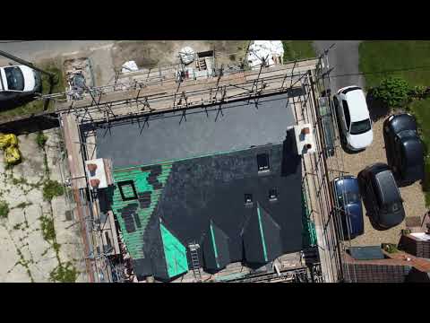 Glendyne Canadian Natural Slate at Shapwick, Dorset