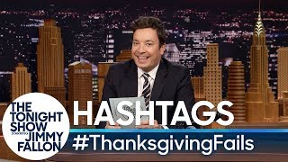 Hashtags: #ThanksgivingFails