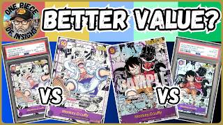Manga Population and Value Analysis (PSA 10 vs Raw) - Part 1 (One Piece TCG)