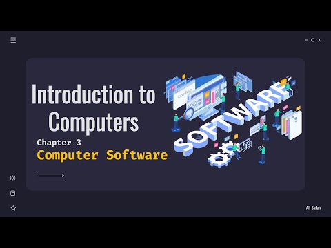 Introduction to Computers: Chapter 3. Computer Software.