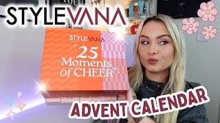 STYLEVANA BEAUTY ADVENT CALENDAR 2025 UNBOXING & REVIEW | KOREAN BEAUTY CALENDAR! | MISS BOUX