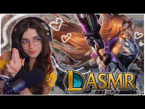 League of Legends ASMR Miss Fortune | tapping, whispering, mouse clicks