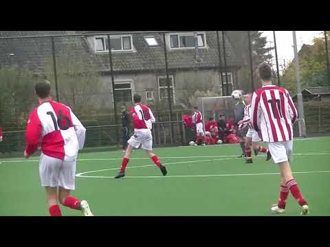 UVV JO17-4 - Geinoord N'gein JO17-3 1ste helft (3-1)