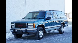 4K Review 1993 GMC SUBURBAN 1500 SLE 4X4 Virtual Walk-around
