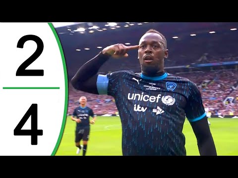 Soccer Aid 2023 - England vs World XI 2-4 Extended Highlights & Goals 2023